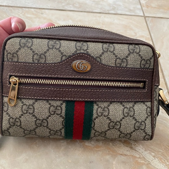 Gucci Handbags - Gucci Ophidia GG Supreme Mini Bag Gently Used